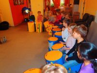Hravé bubnování s Drumbeny - duben 2017