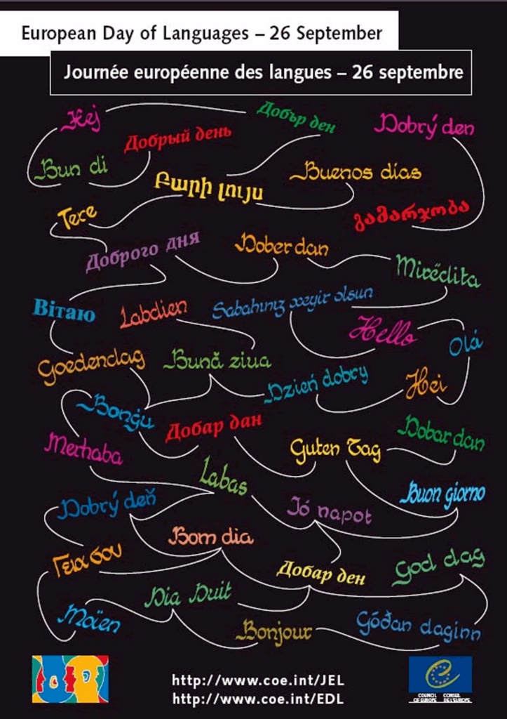 Plakát dne jazyků